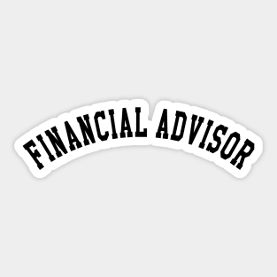 Financial Advisor Sticker